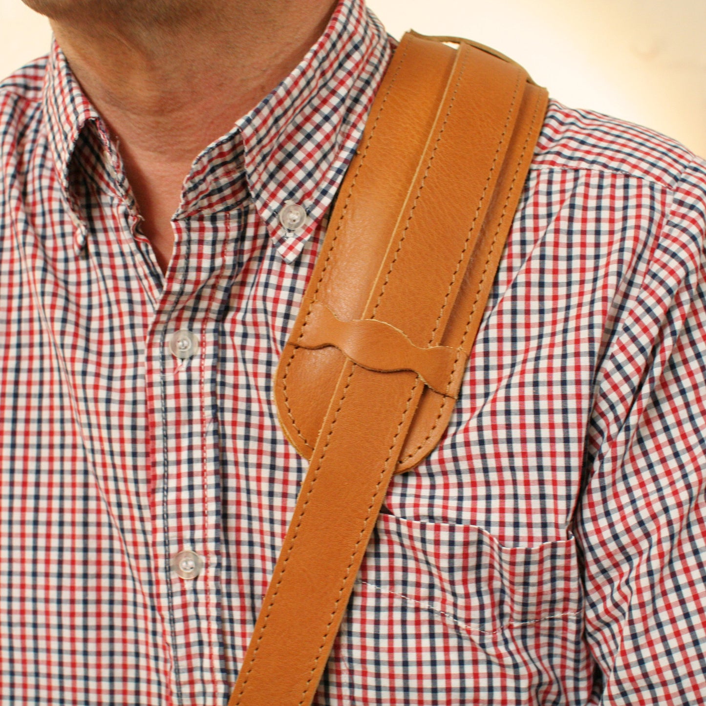 BLS49 Leather Banjo Strap