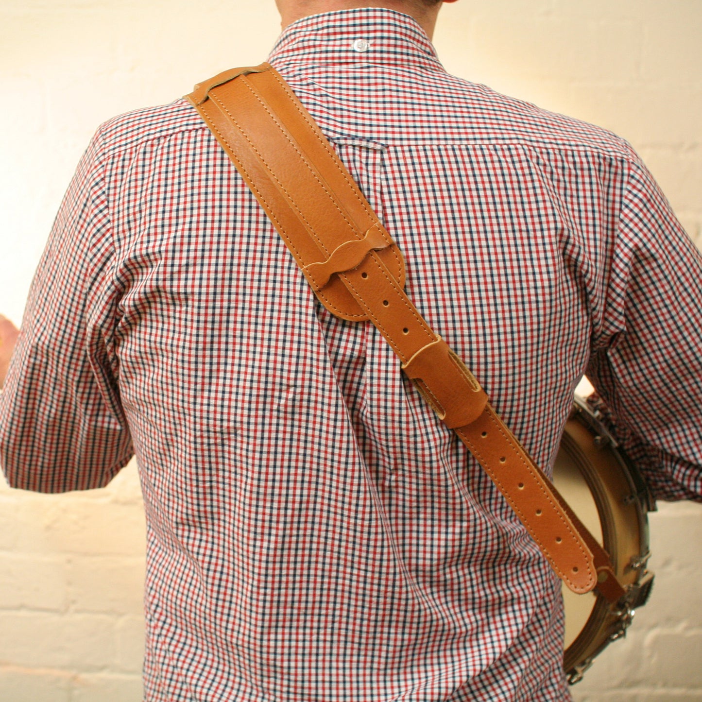 BLS49 Leather Banjo Strap