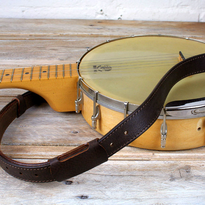 BLS52 Leather Banjo Strap