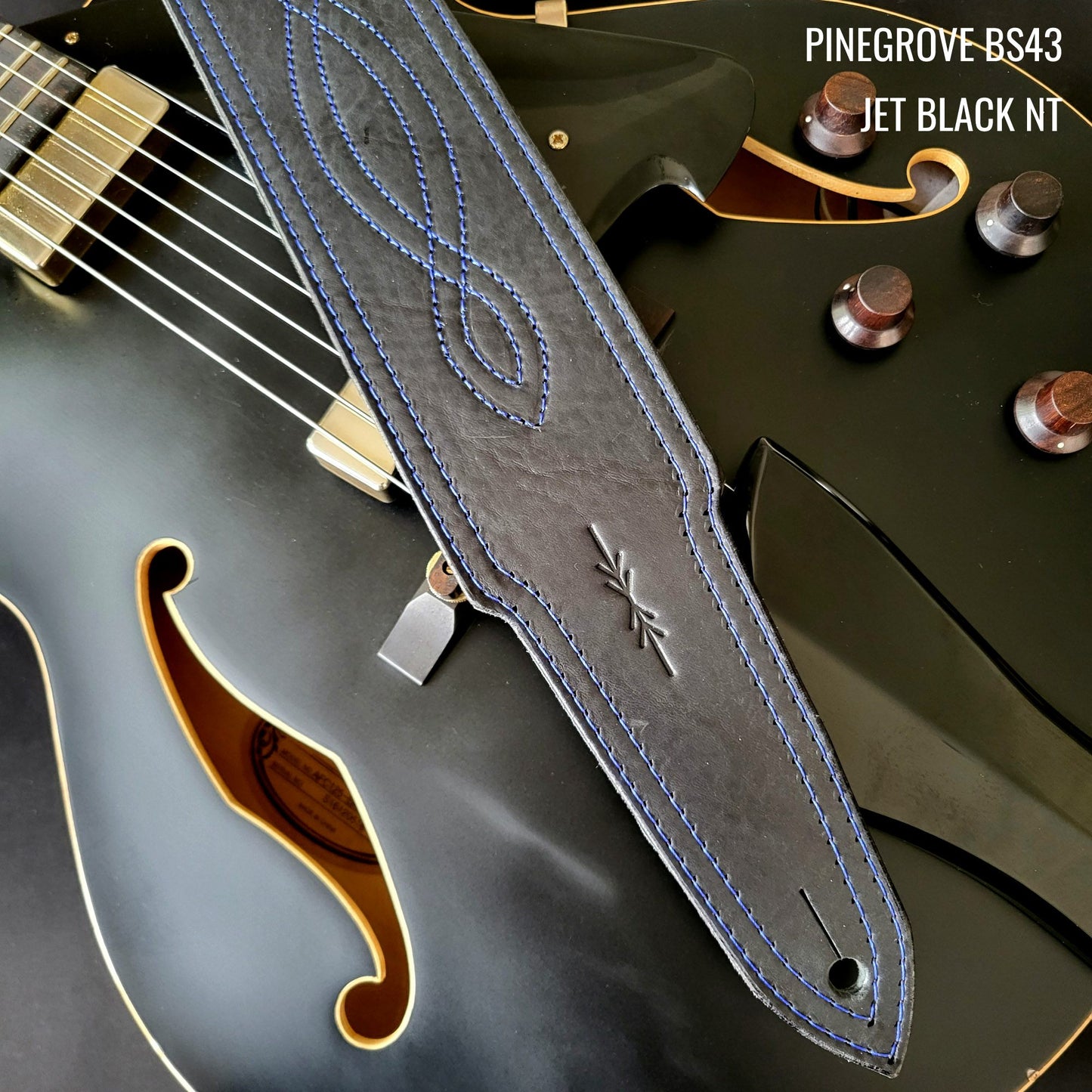BS43 3" Wide Guitar Strap