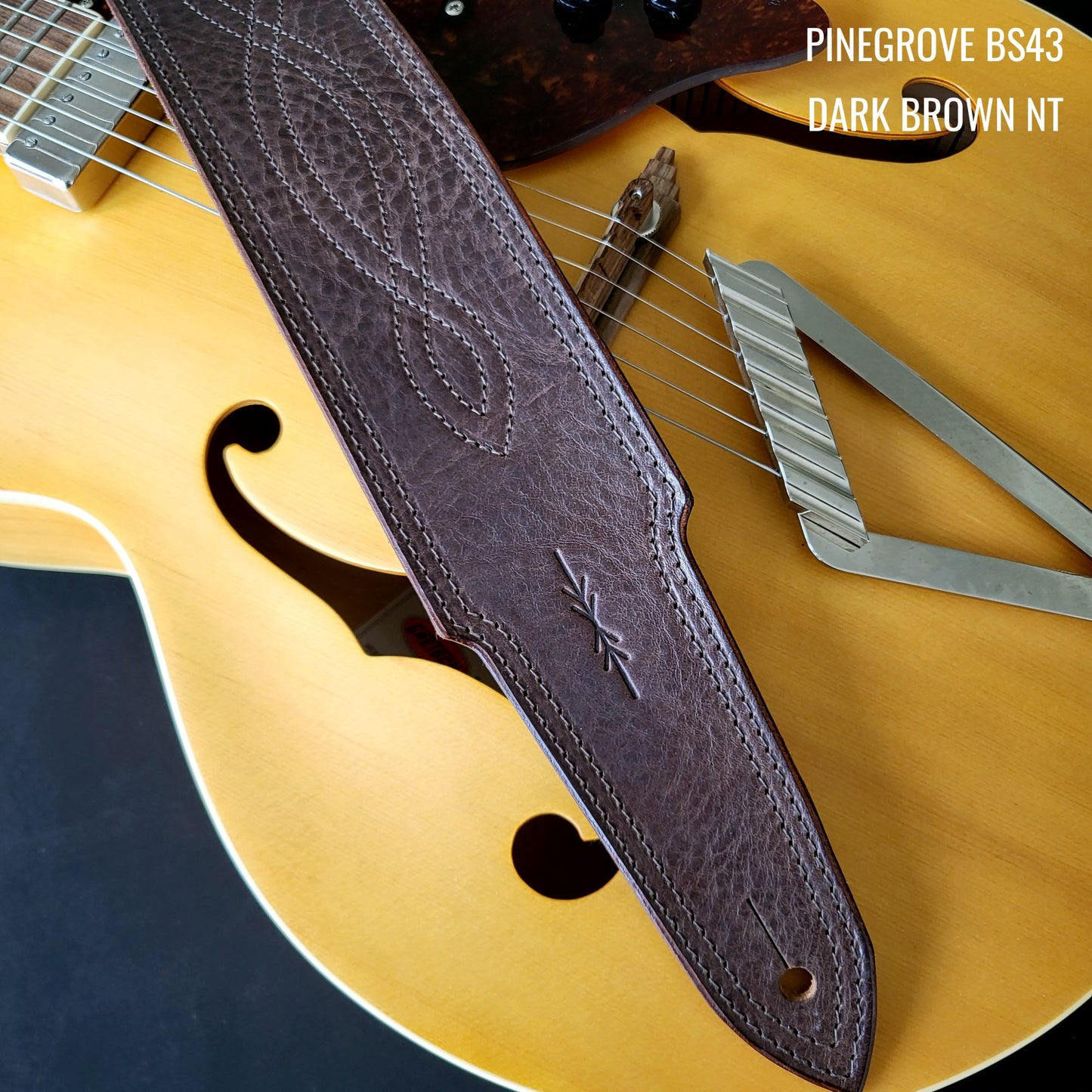 BS43 3" Wide Guitar Strap