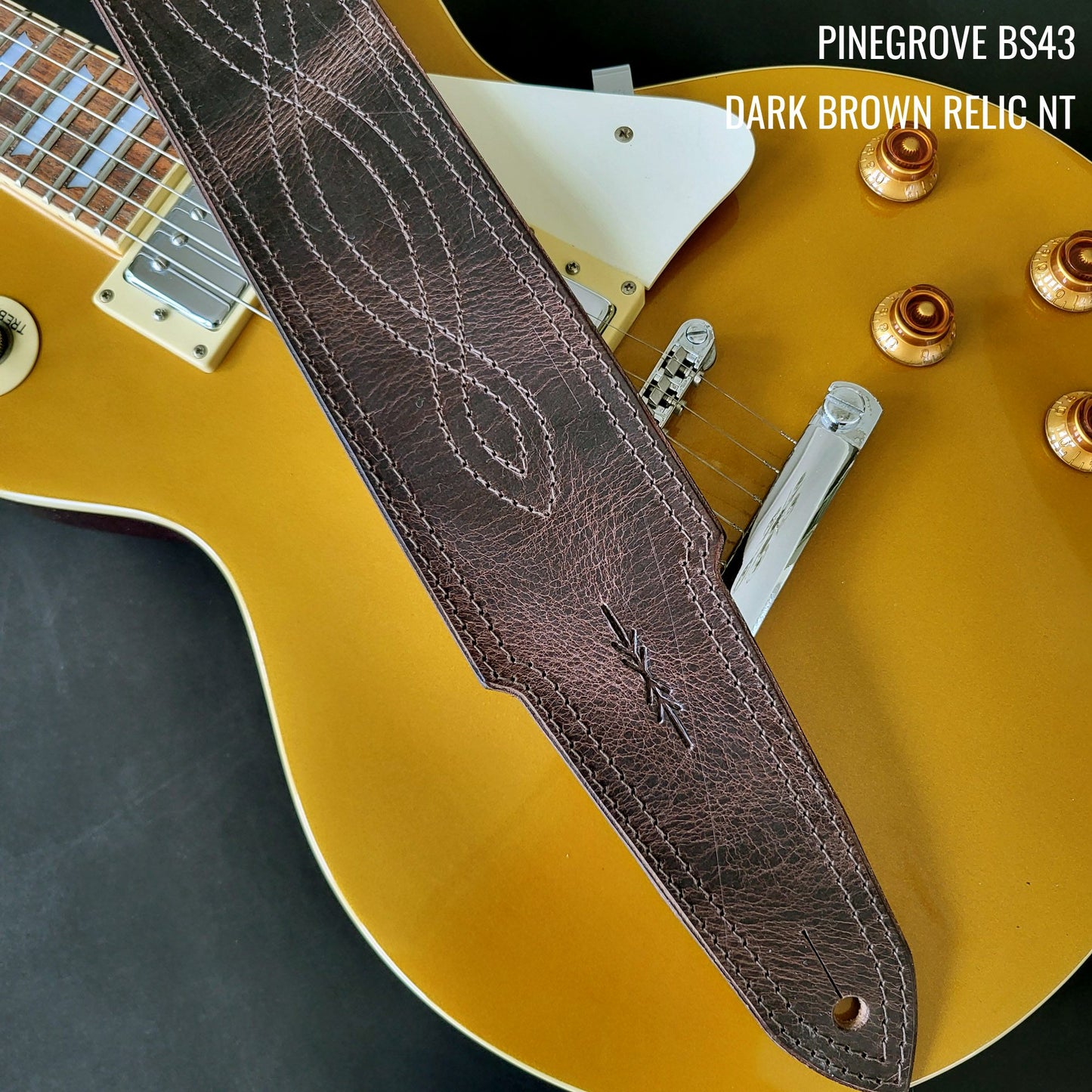 BS43 3" Wide Guitar Strap