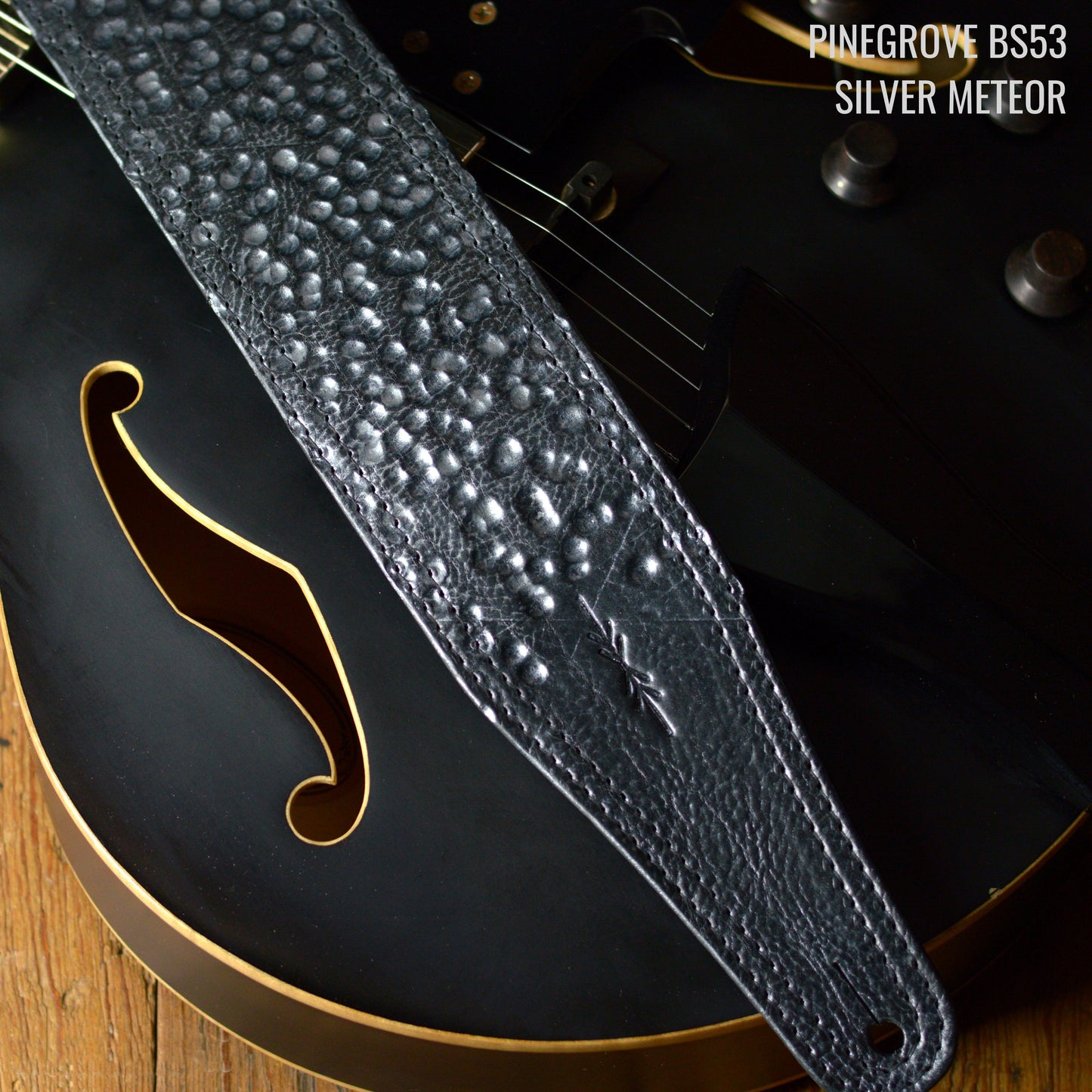 BS53M 3" Wide Gold Meteor & Silver Meteor Straps