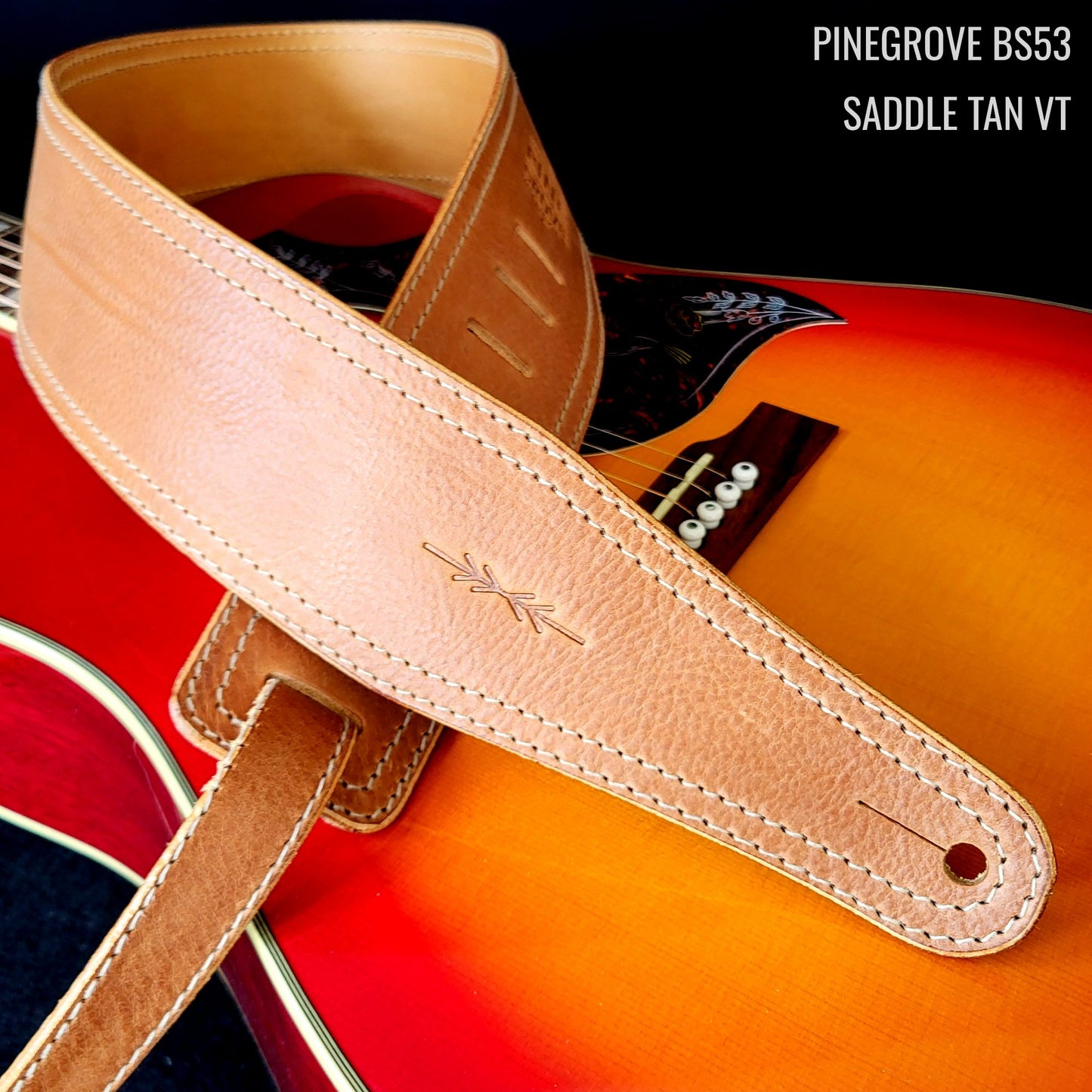 BS53 3" Wide Guitar Strap
