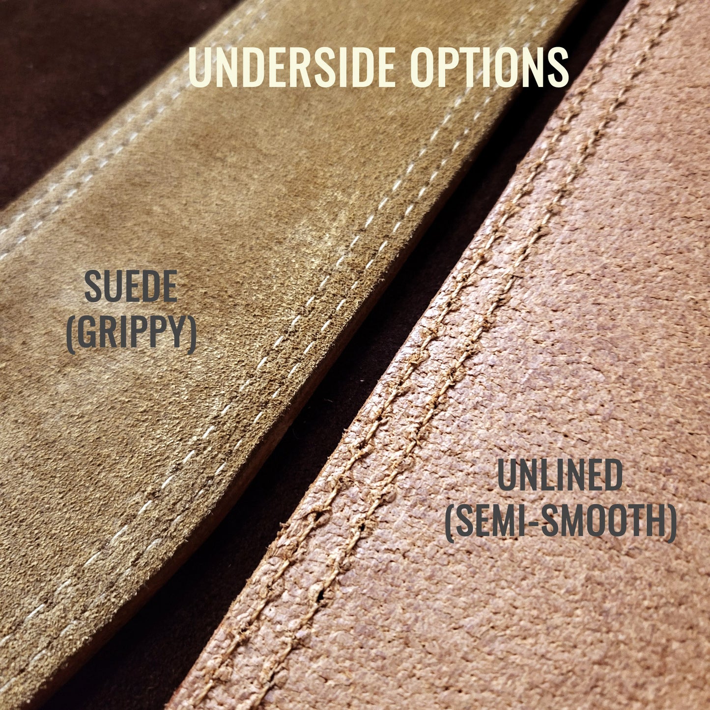 GS51 Solid Leather Guitar Strap