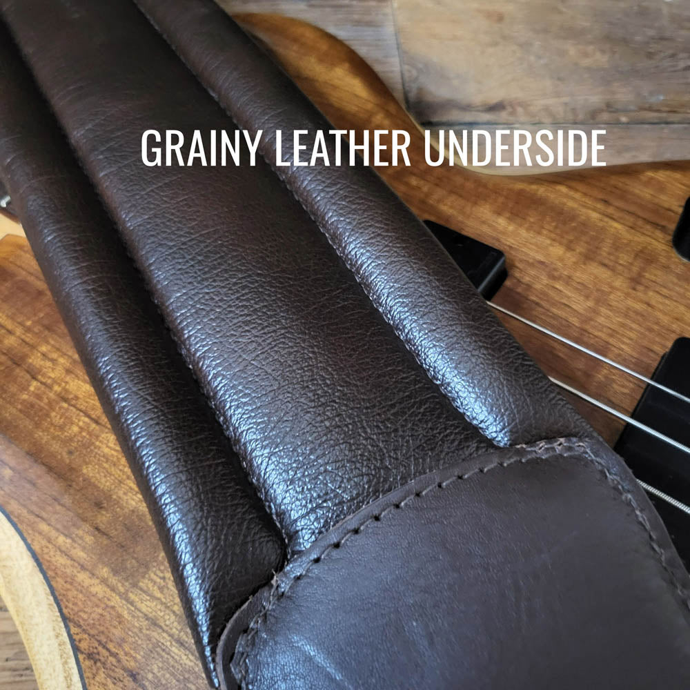 BS66 Deluxe Bass Guitar Strap - Smooth Leather