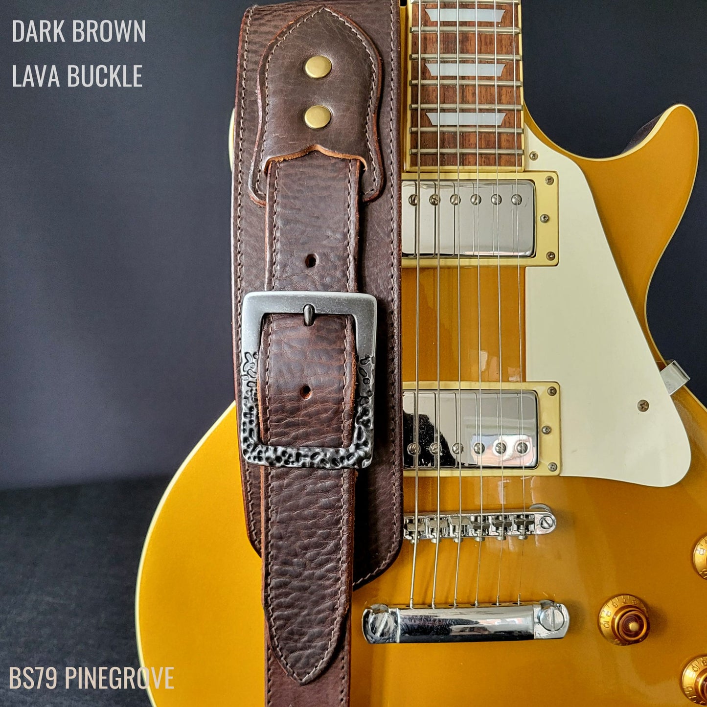 BS79 Guitar Strap With Lava Buckle