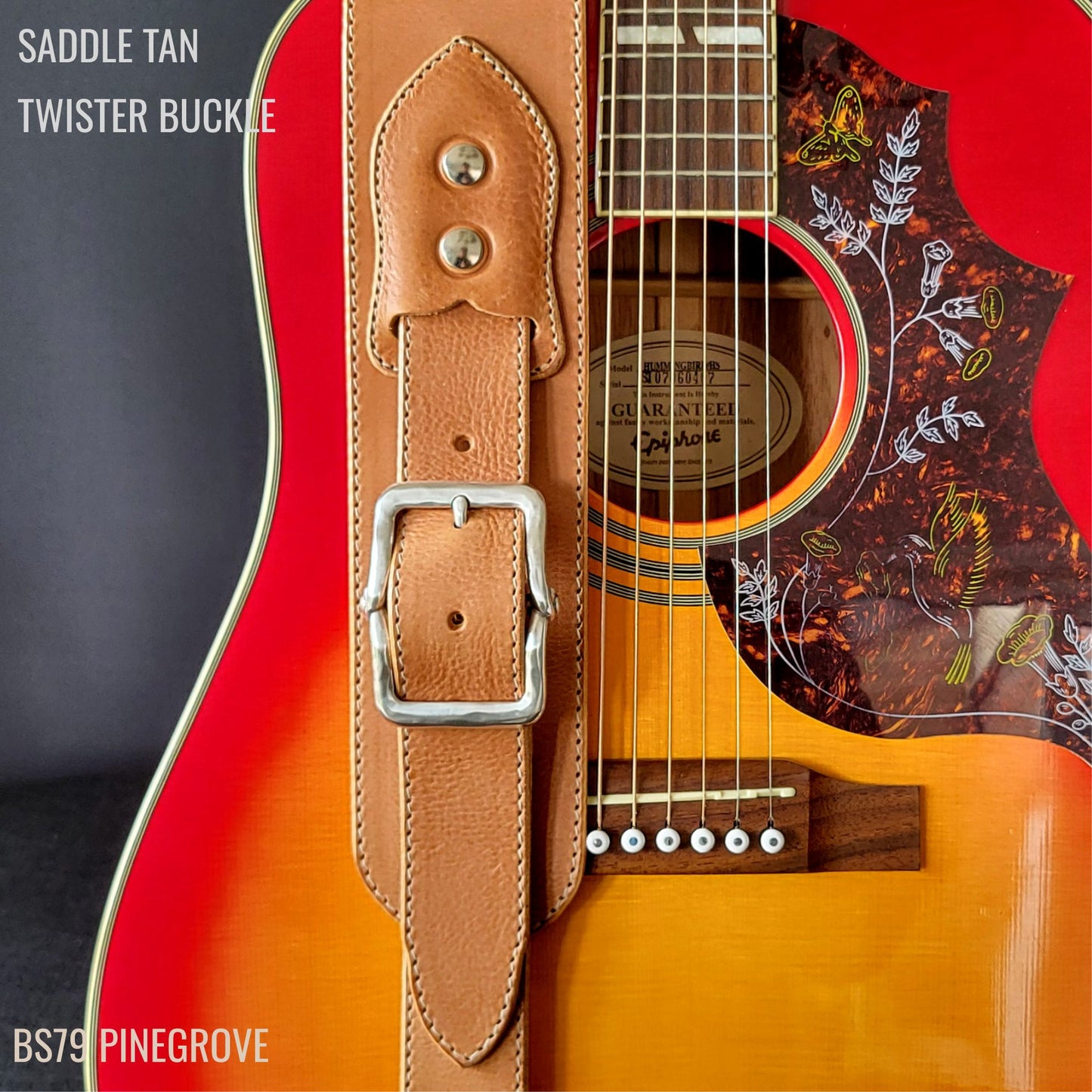 BS79 Guitar Strap With Twister Buckle