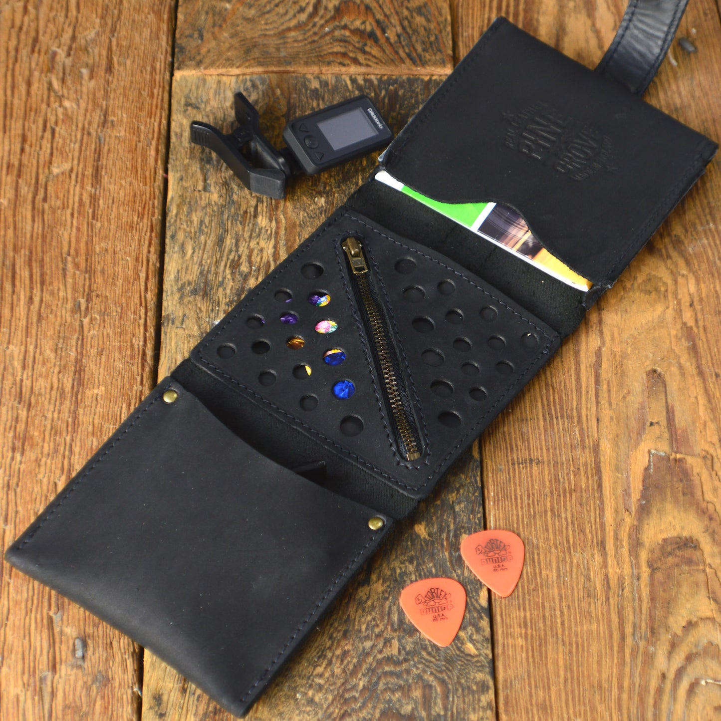 Leather Guitar Gear Wallet