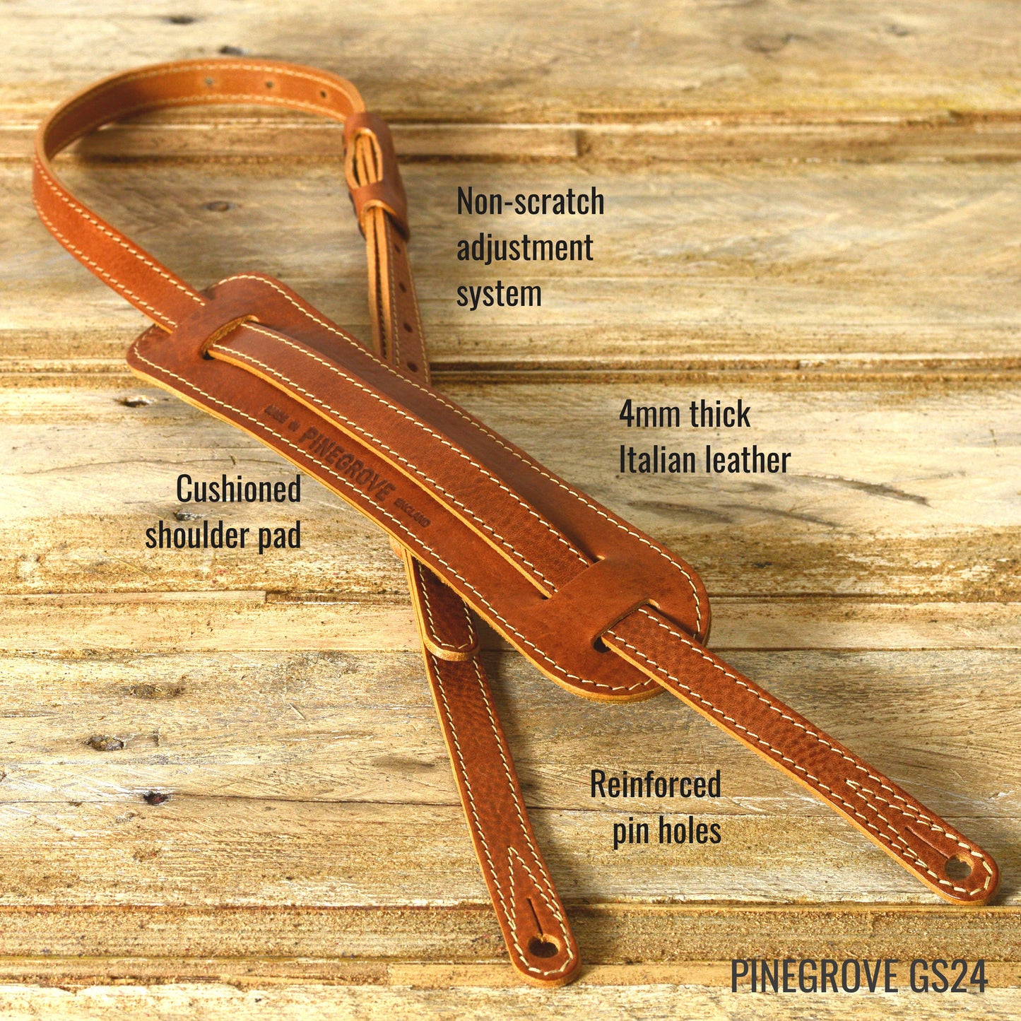 GS24 Vintage Guitar Strap
