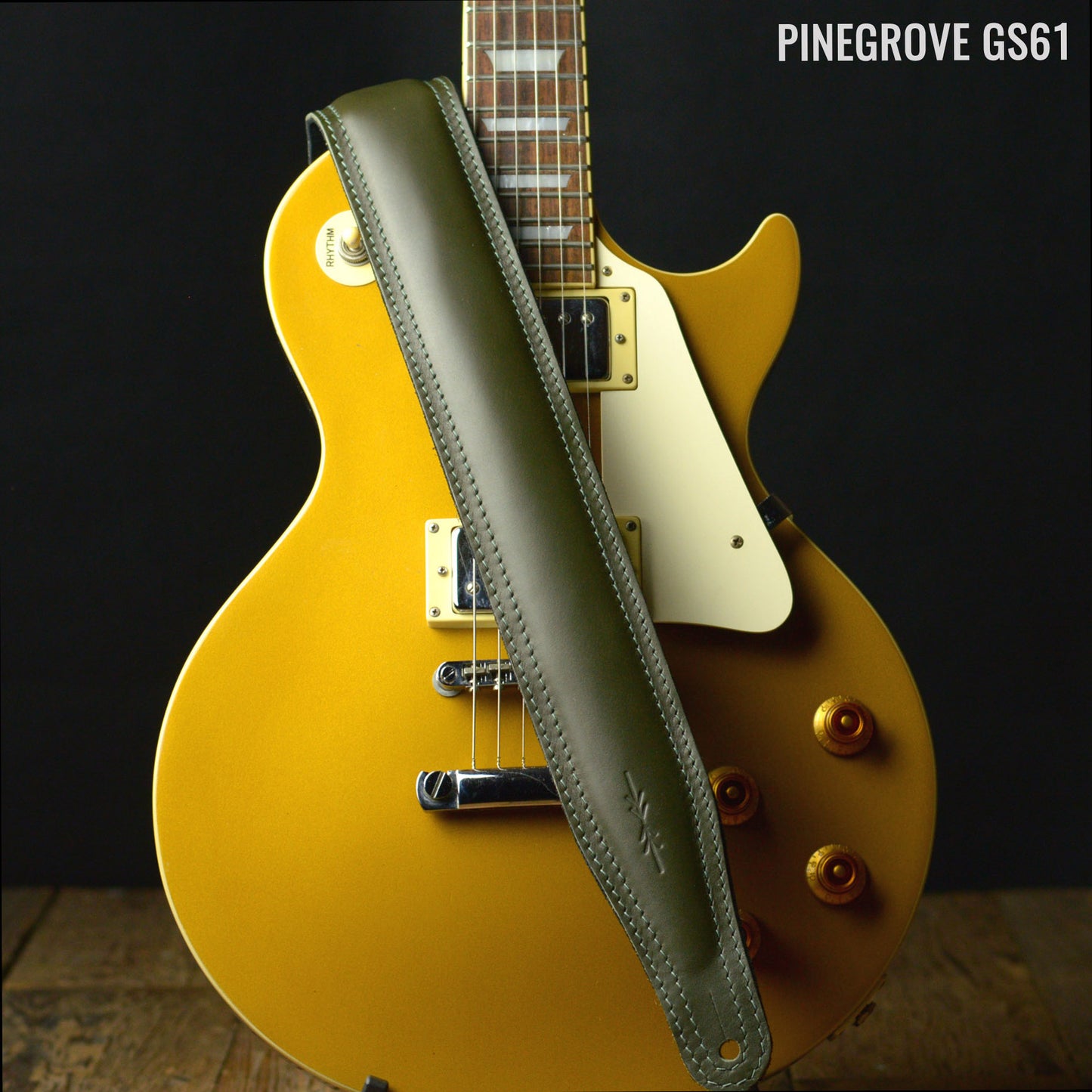 GS61 Padded Guitar Strap - Smooth Leather