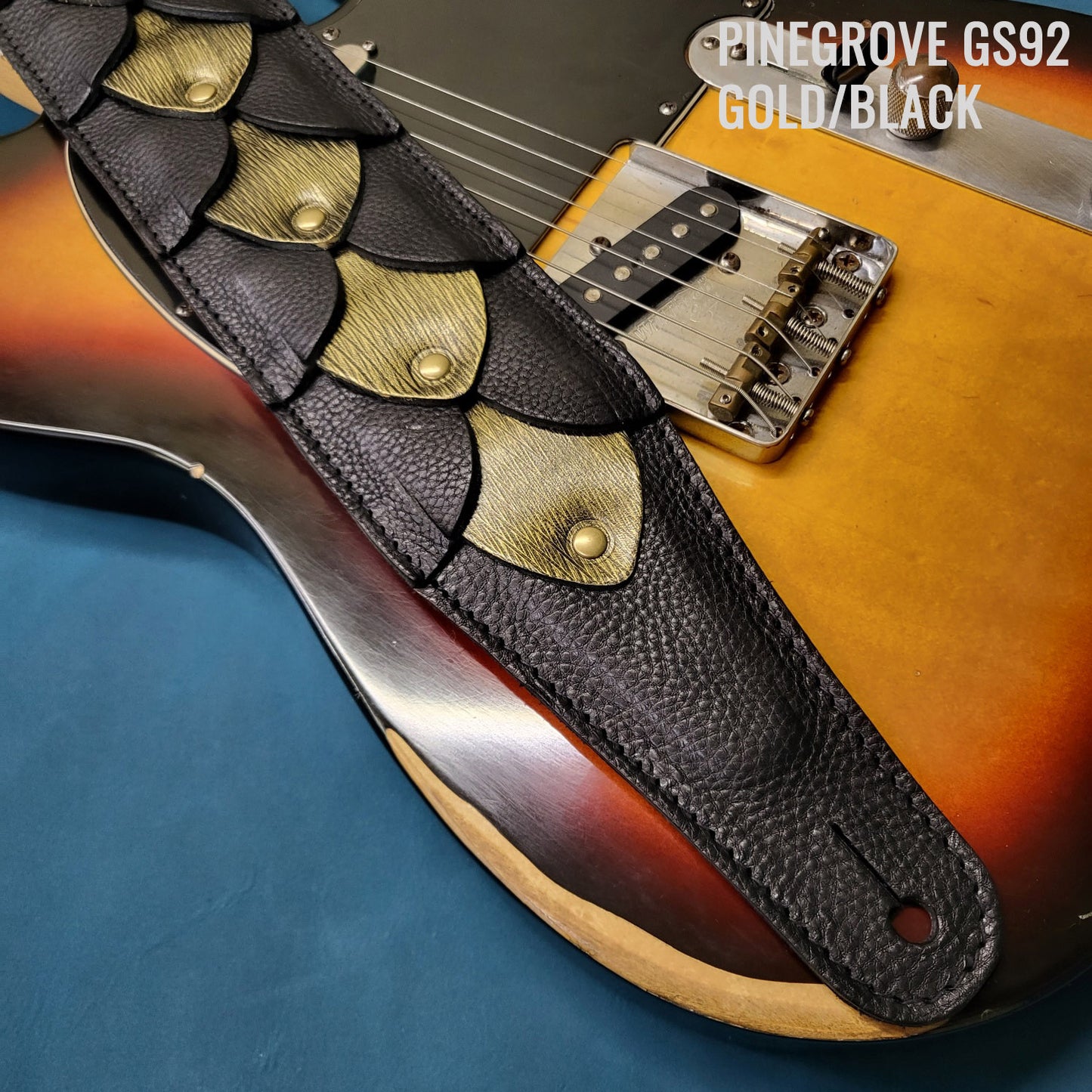GS92 DragonSkin Guitar Strap
