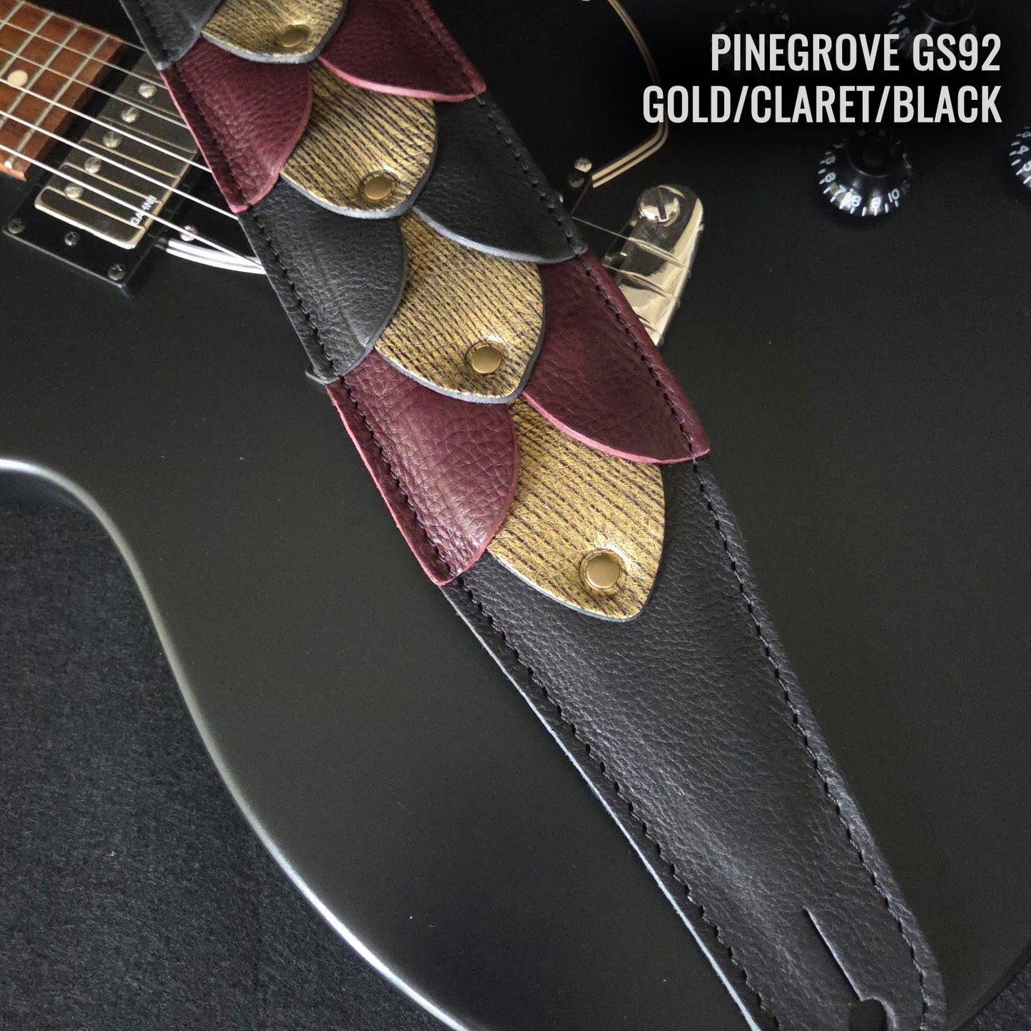 GS92 DragonSkin Guitar Strap