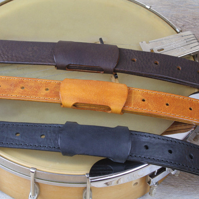 BLS52 Leather Banjo Strap