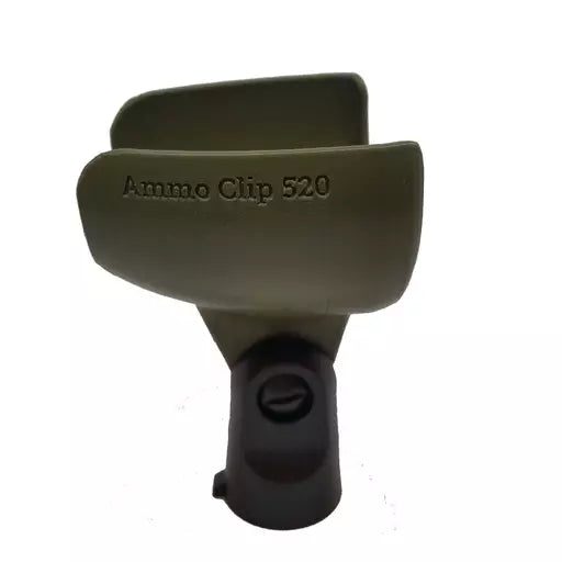 Harmonica Microphone Clip - green bullet style