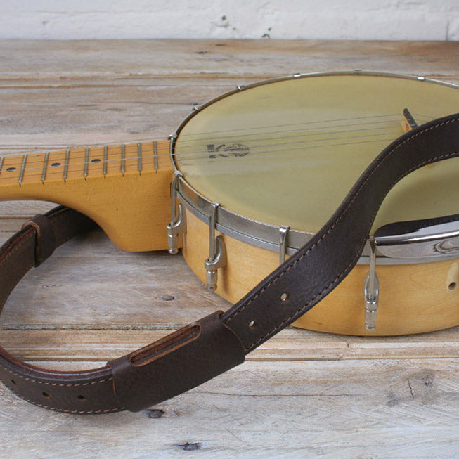 BLS52 Leather Banjo Strap