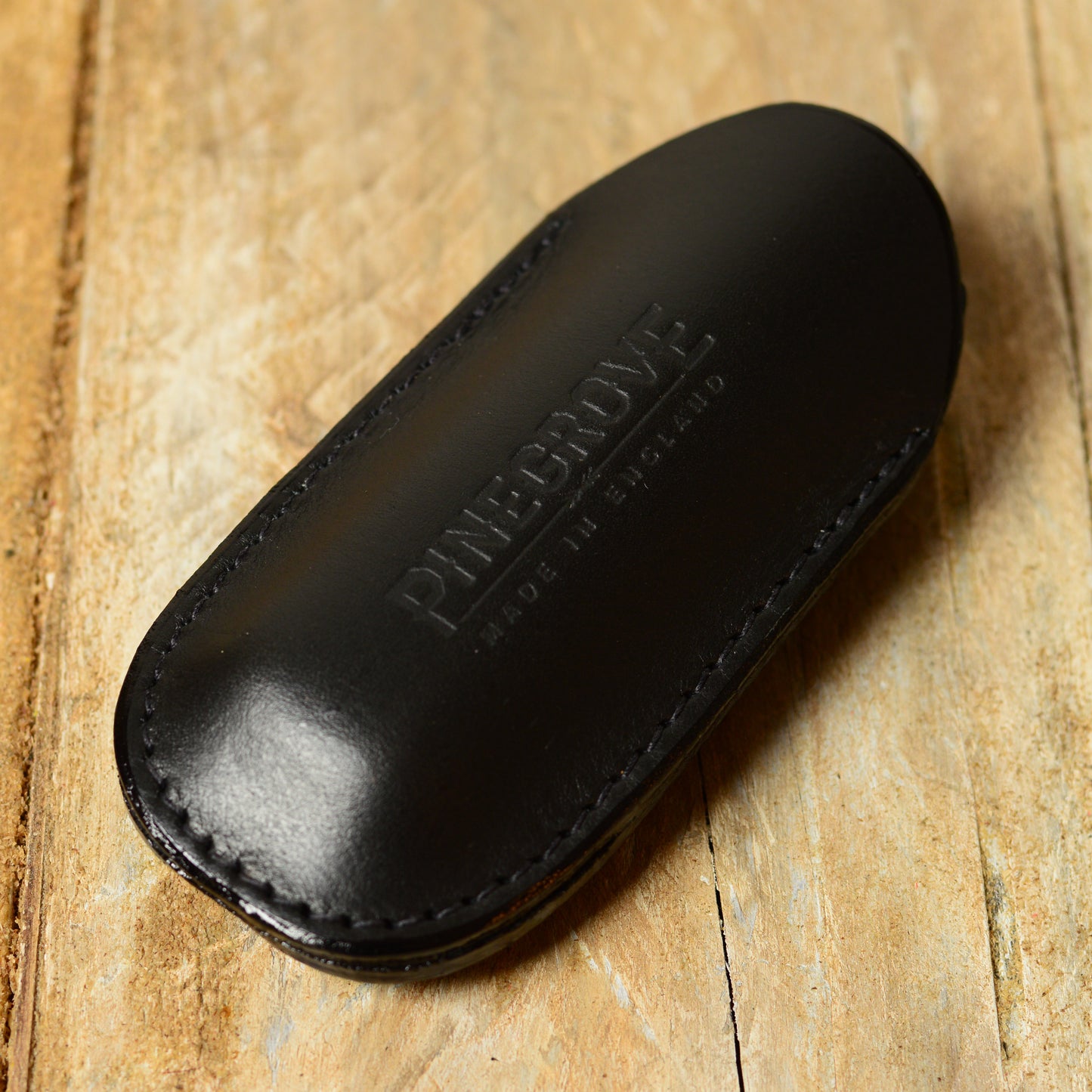 Single Harmonica Pouch - shaped leather