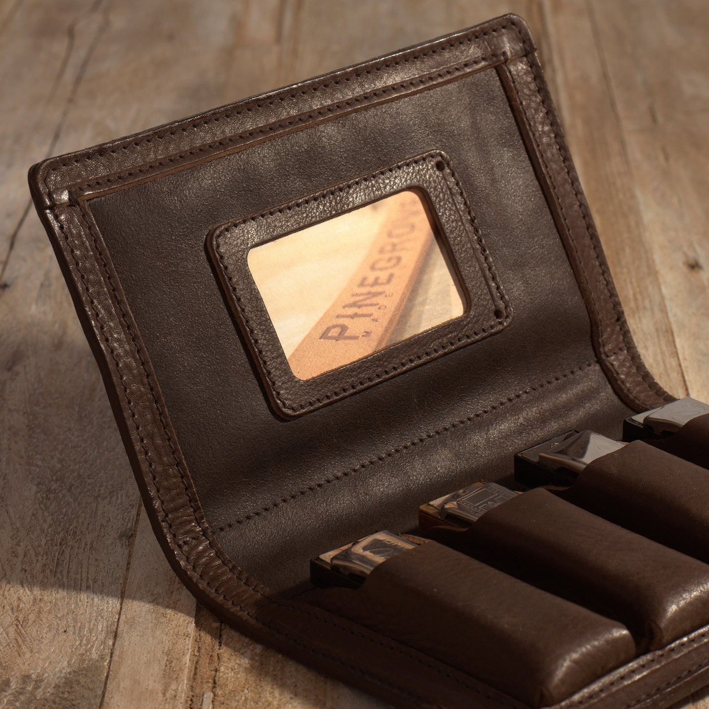 4-Pack Leather Harmonica Case