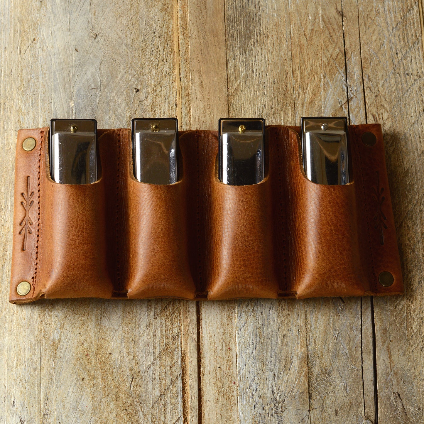 Leather Harmonica Holster